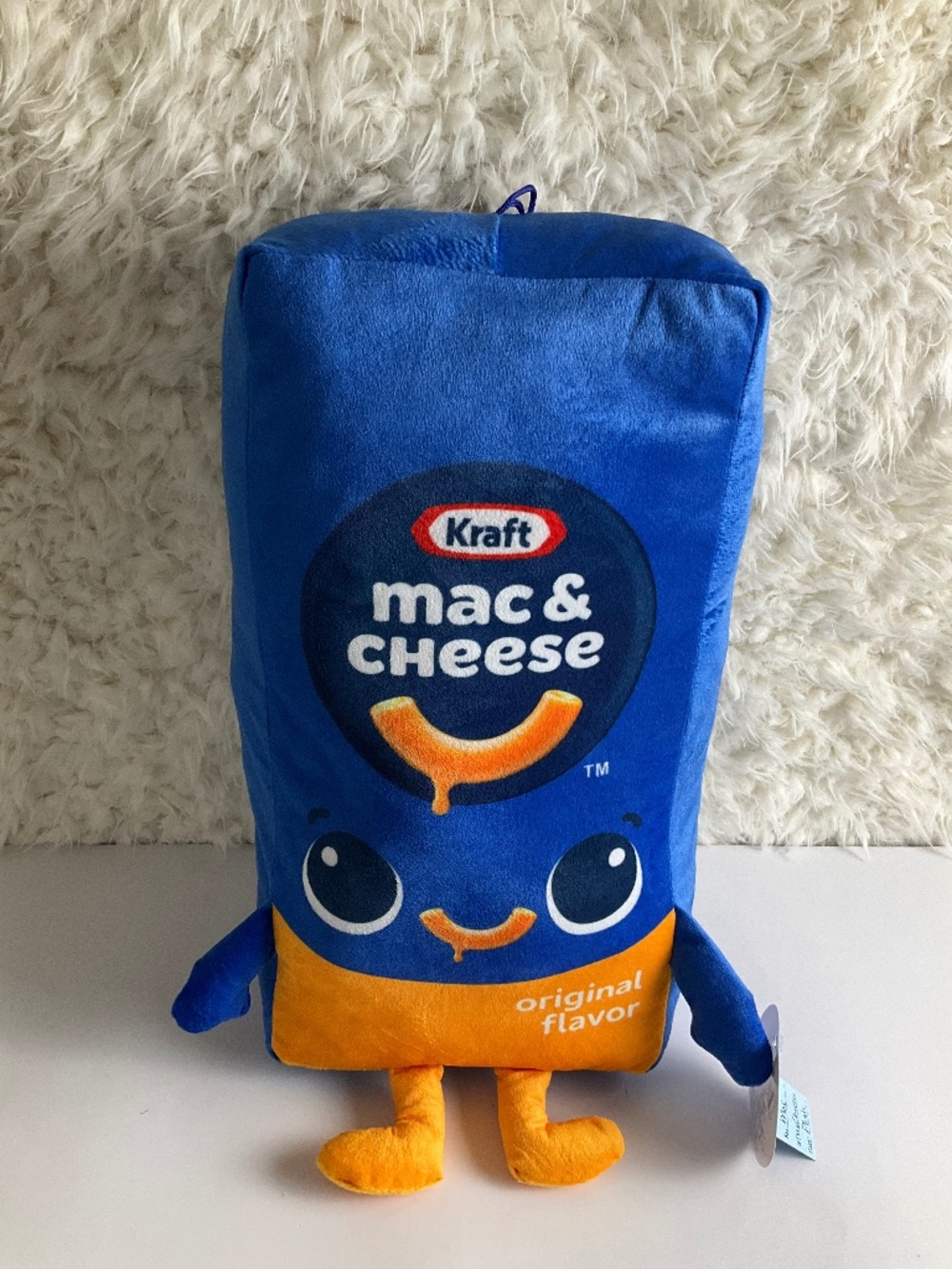 KRAFT MAC & CHEESE LARGE STUFFED PLUSH TOY/STUFFED ANIMAL~NEW!
